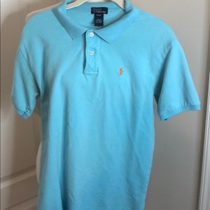 Polo by Ralph Lauren Boys XL turquoise polo shirt
